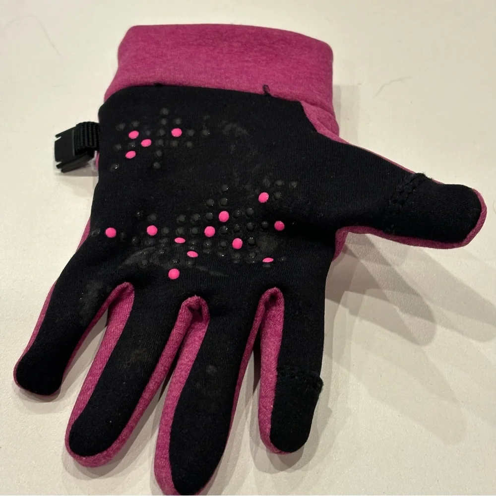 Head kids pink touchscreen gloves size M